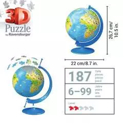 Children's Globe Puzzle-Ball 180pcs English - image 6 - Click to Zoom