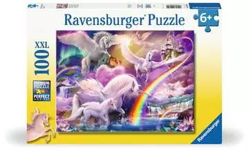 Ravensburger Pegasus Unicorns XXL 100 piece Jigsaw Puzzle Jigsaw Puzzles;Children s Puzzles - image 1 - Ravensburger