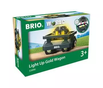 Light Up Gold Wagon BRIO;BRIO Railway - image 1 - Ravensburger