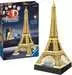 Eiffel Tower by Night 3D Puzzles;3D Puzzle Buildings - Thumbnail 3 - Ravensburger
