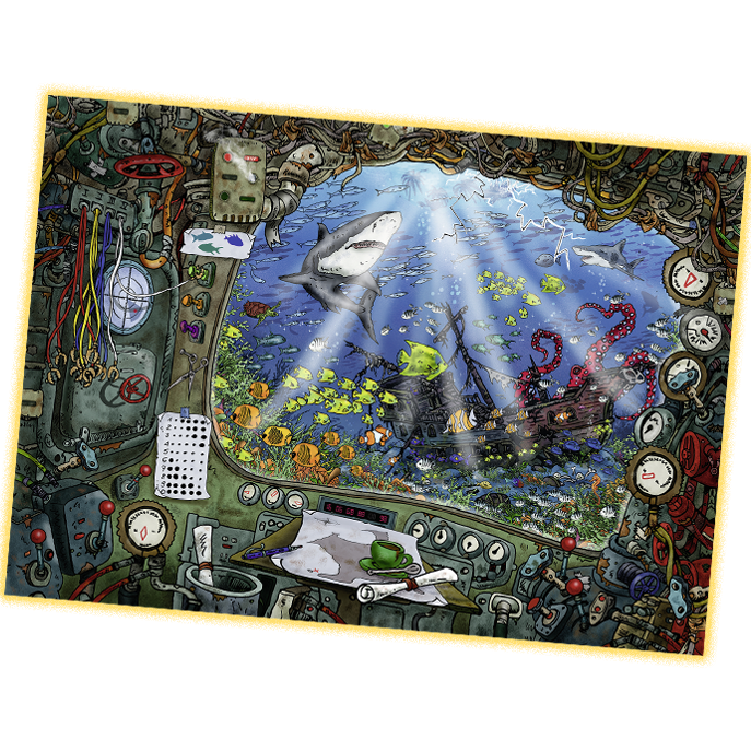 Ravensburger Escape To The Cotswolds 500 Piece Jigsaw Puzzle