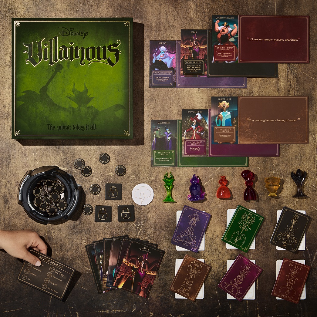 Ravensburger Disney Villainous Bigger and Badder Family Strategy Board Game  for Adults & Kids Age 10 Years Up - Can Be Played as a Stand-Alone or