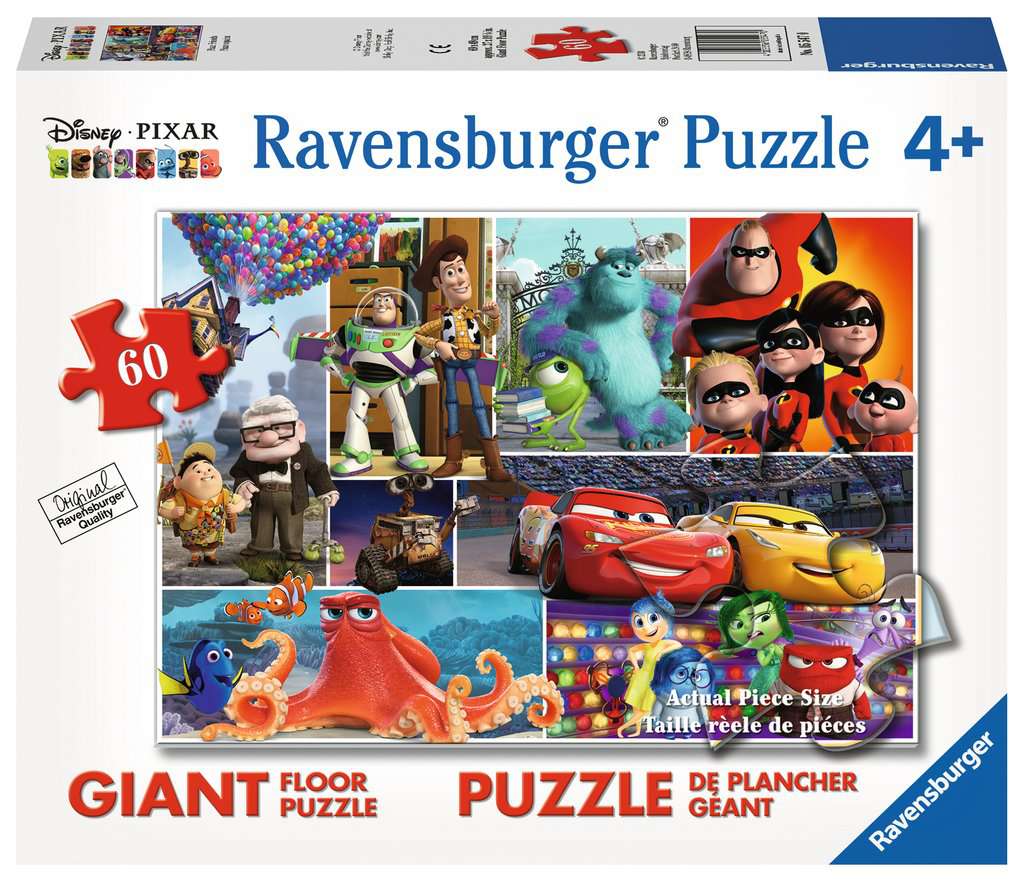 Ravensburger Disney Pixar Movies Toy Story Nemo Cars 1000 Piece Puzzle  COMPLETE