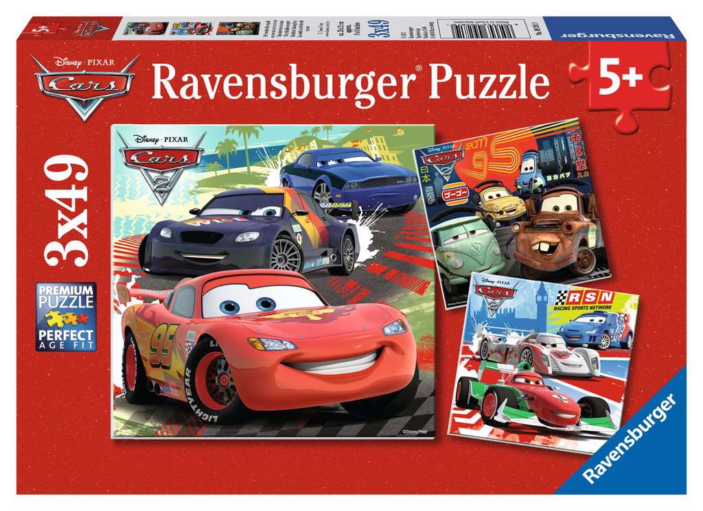 Puzzle 60 Pièces pour enfants +4 ans - Lightning Queen And Friends Disney  Cars 3