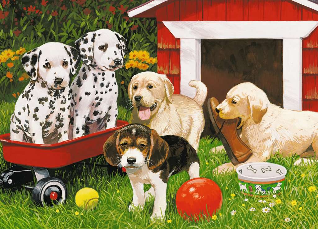 Brand New/Sealed - Ravensburger Dog Ingenuous Eyes 500 Piece Puzzle - Cute  Puppy