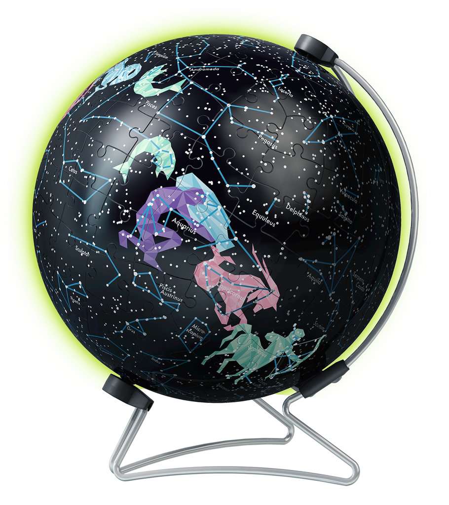 Ravensburger - Puzzle 3D Ball éducatif - Globe terrestre - A