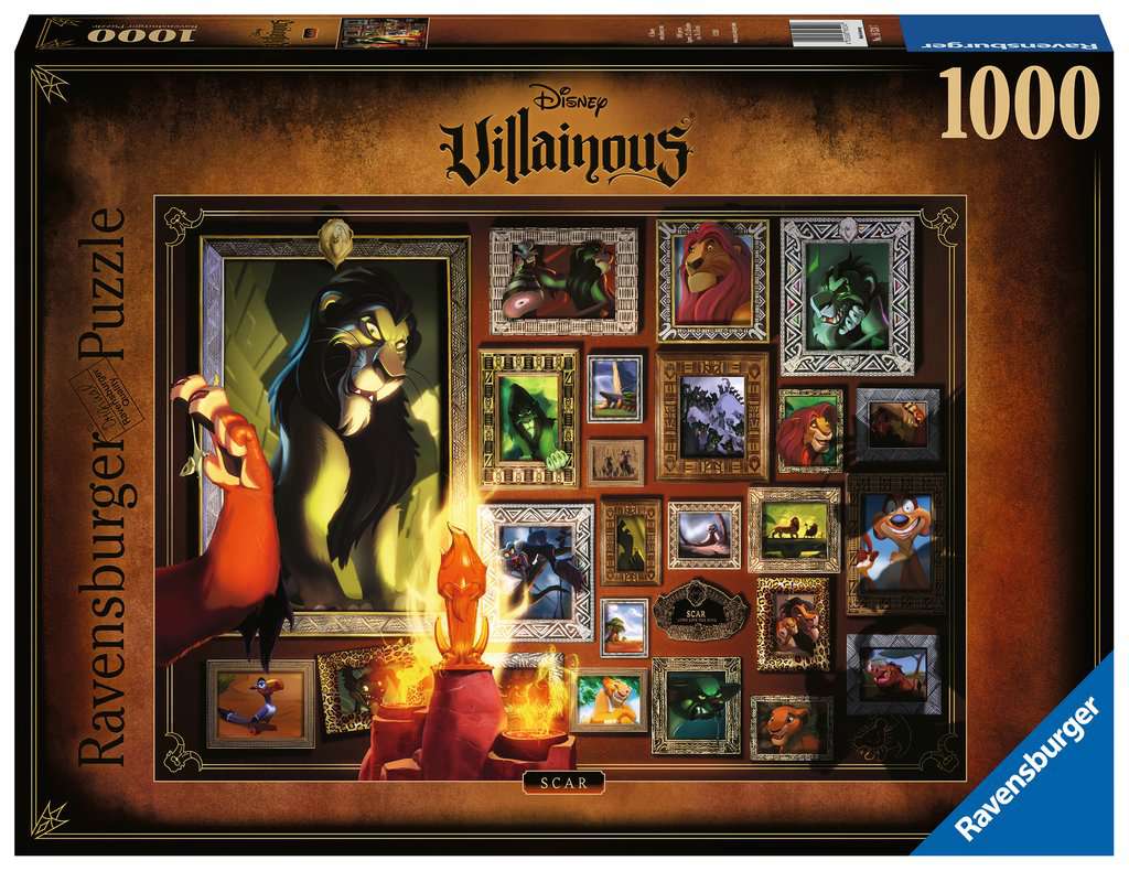 Disney Villainous: Evil Queen, Adult Puzzles, Jigsaw Puzzles, Products