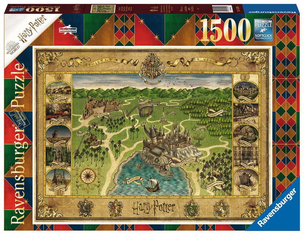 Hogwarts Map, Adult Puzzles, Jigsaw Puzzles, Products