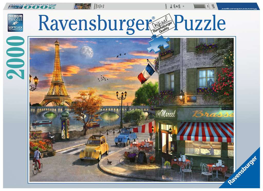 Paris Sunset, Adult Puzzles, Jigsaw Puzzles, Products