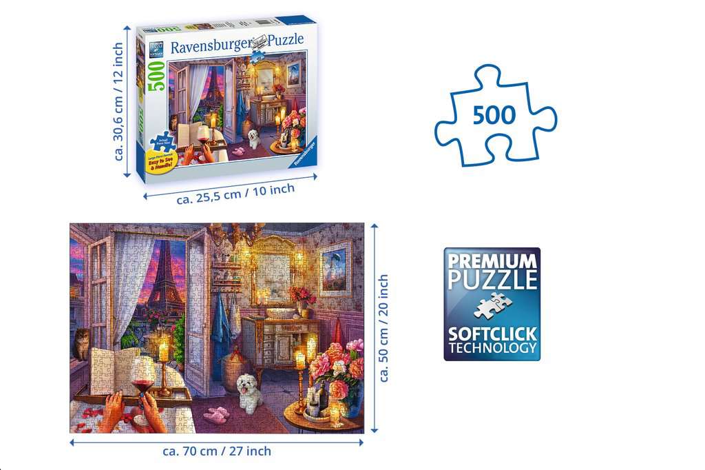 Cozy Bathroom | Adult Puzzles | Jigsaw Puzzles | Products | Cozy