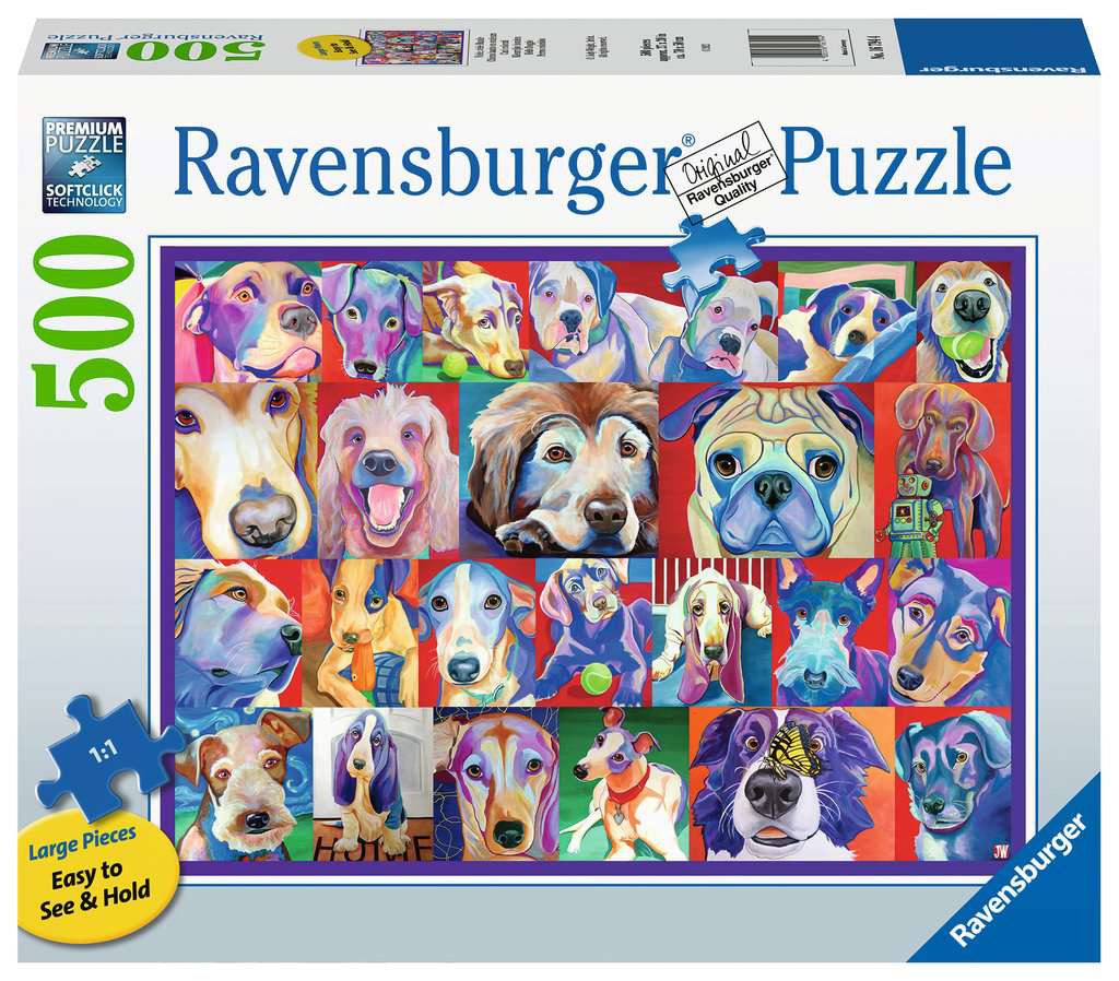 Heye Puzzle - Dogs Never Lie - 1000 pcs » ASAP Shipping