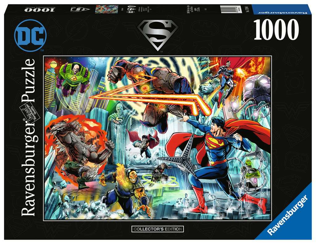 Justice League Super-Hero Wooden Jigsaw Puzzle