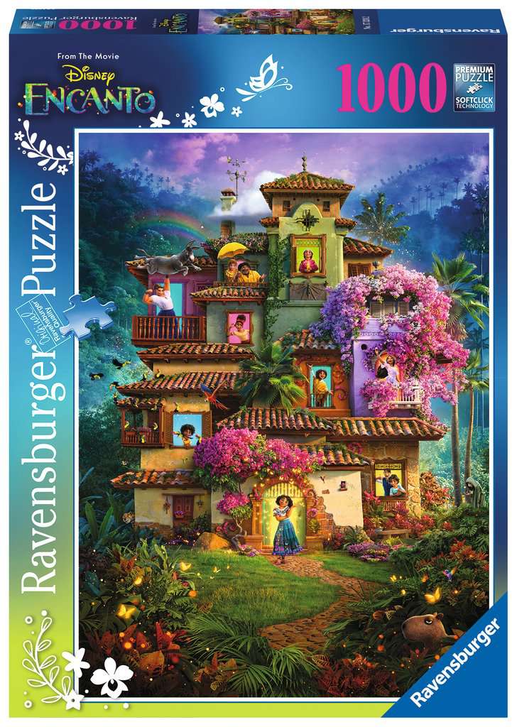 Ravensburger Puzzle Encanto 17324 1000 Pieces Disney Encanto Puzzle &  Ravensburger Roll Your Puzzle Puzzle Mat for Puzzles with up to 300-1500  Pieces