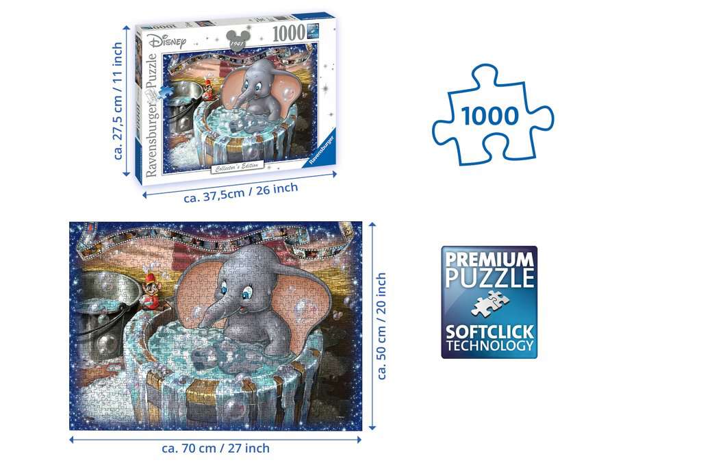 Disney Collector's Edition: Dumbo, Adult Puzzles, Jigsaw Puzzles, Products