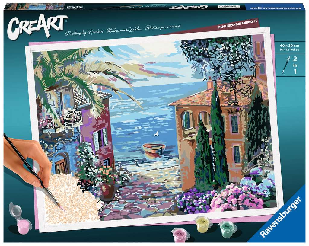 Mediterranean Landscape, CreArt Adult, Art & Crafts, Products