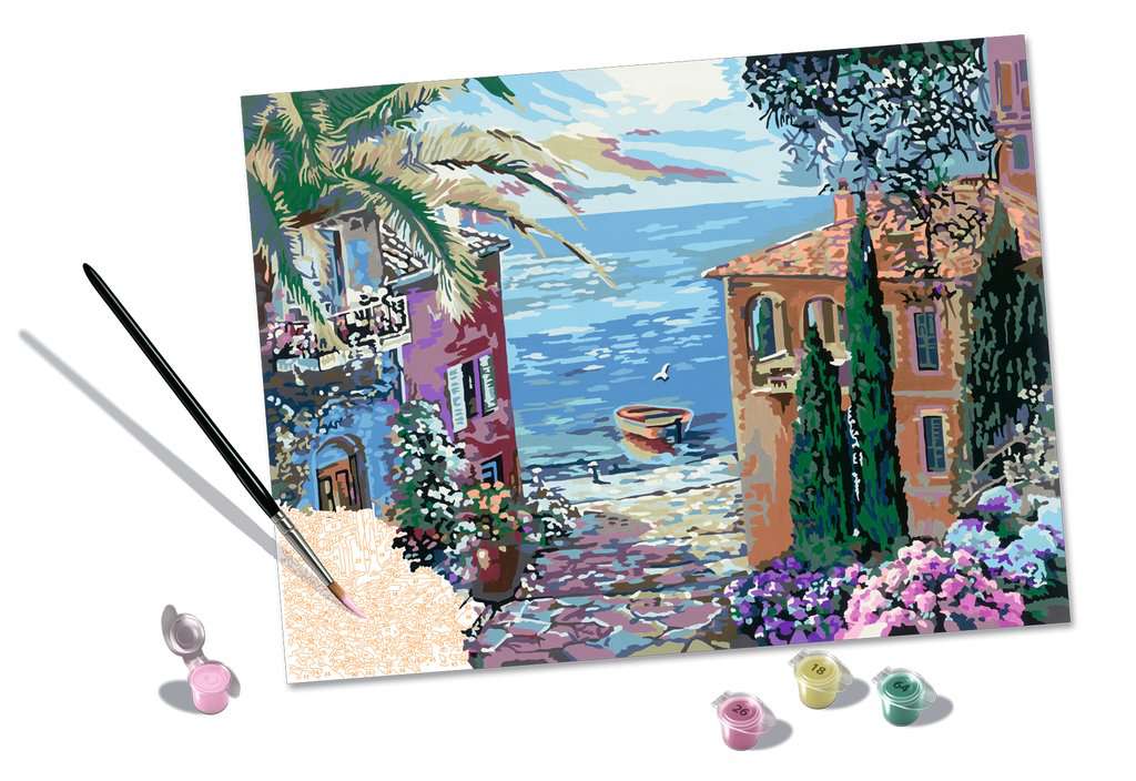 Mediterranean Landscape | CreArt Adult | Art & Crafts | Products |  Mediterranean Landscape