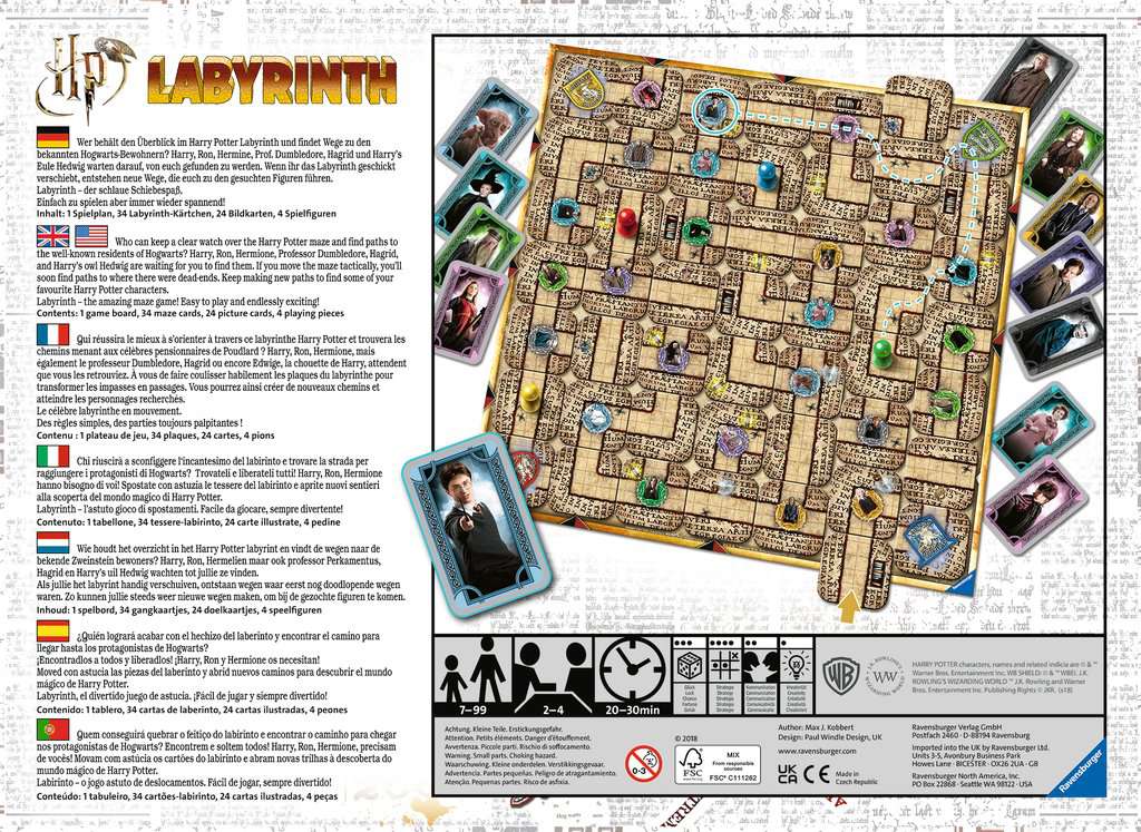 Harry Potter Labyrinth, Family Games, Games, Products