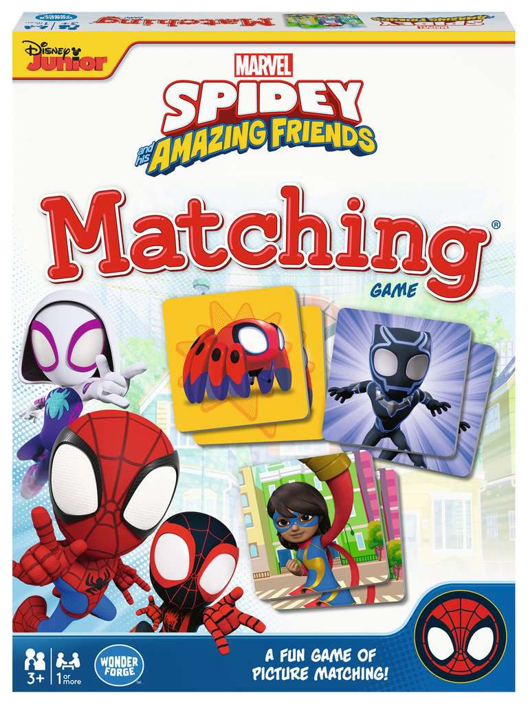 Marvel Spidey and his Amazing Friends Matching, Children's Games, Games, Products