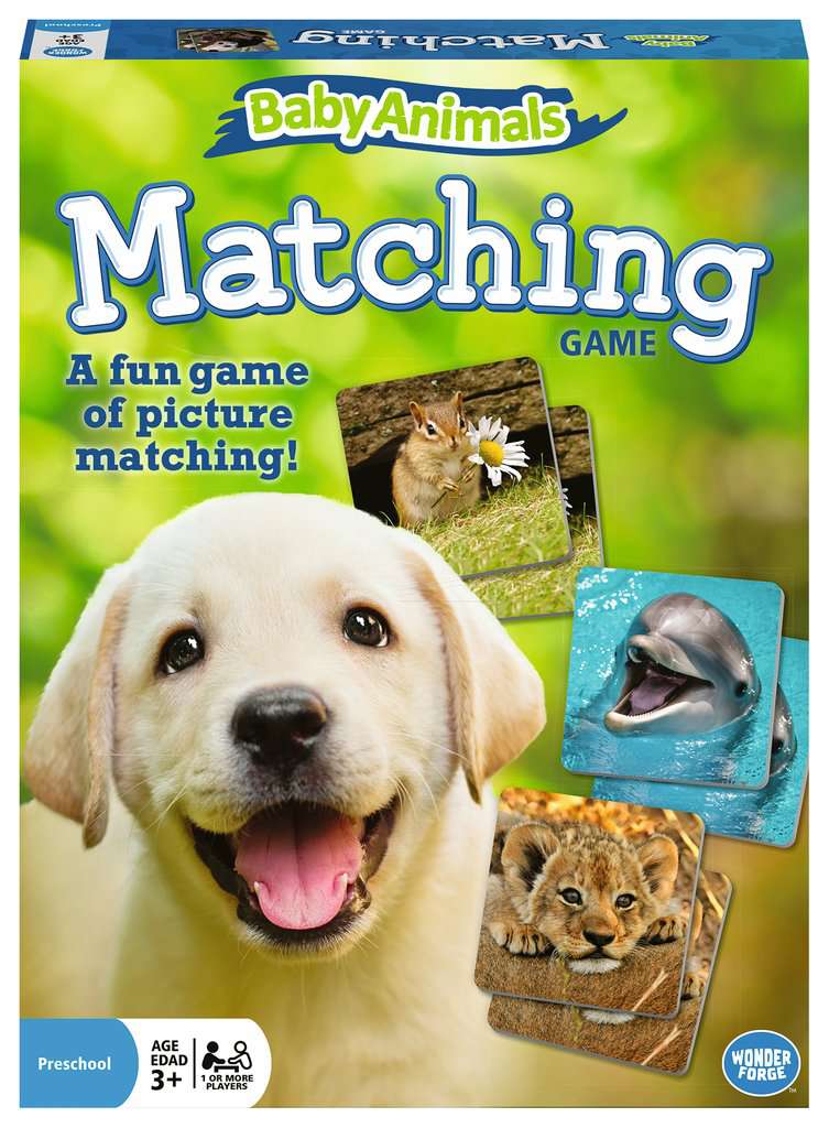 Baby Animals Matching Game, Children's Games, Games, Products