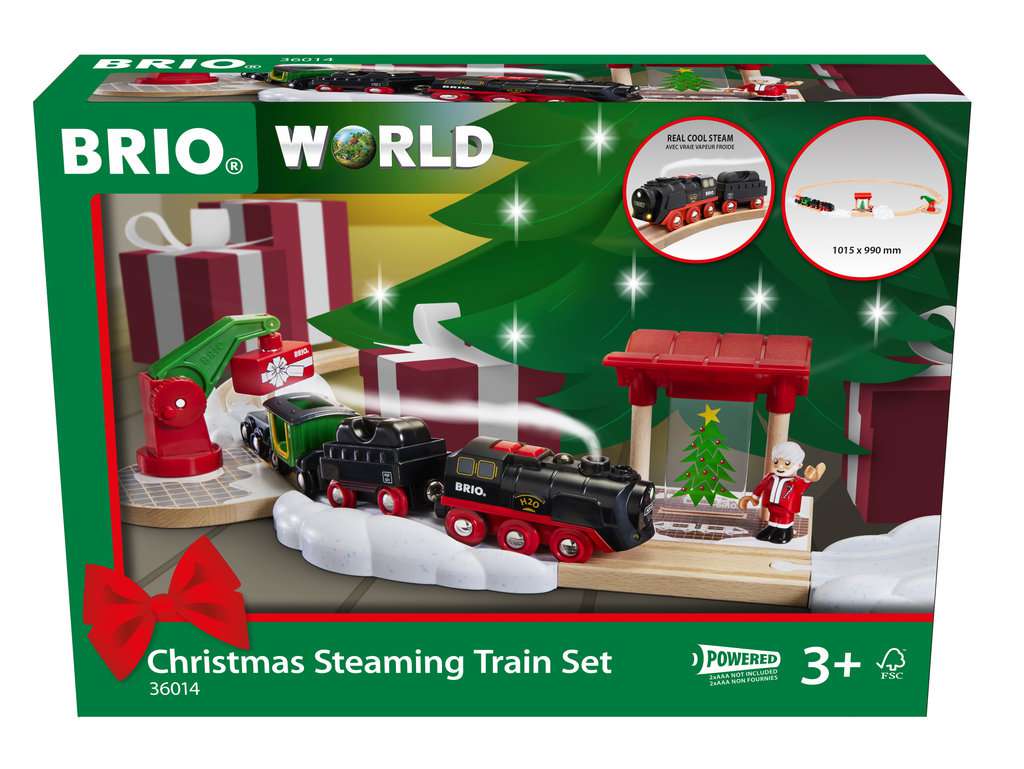 Christmas Steaming Train Set, BRIO Railway, BRIO, Products