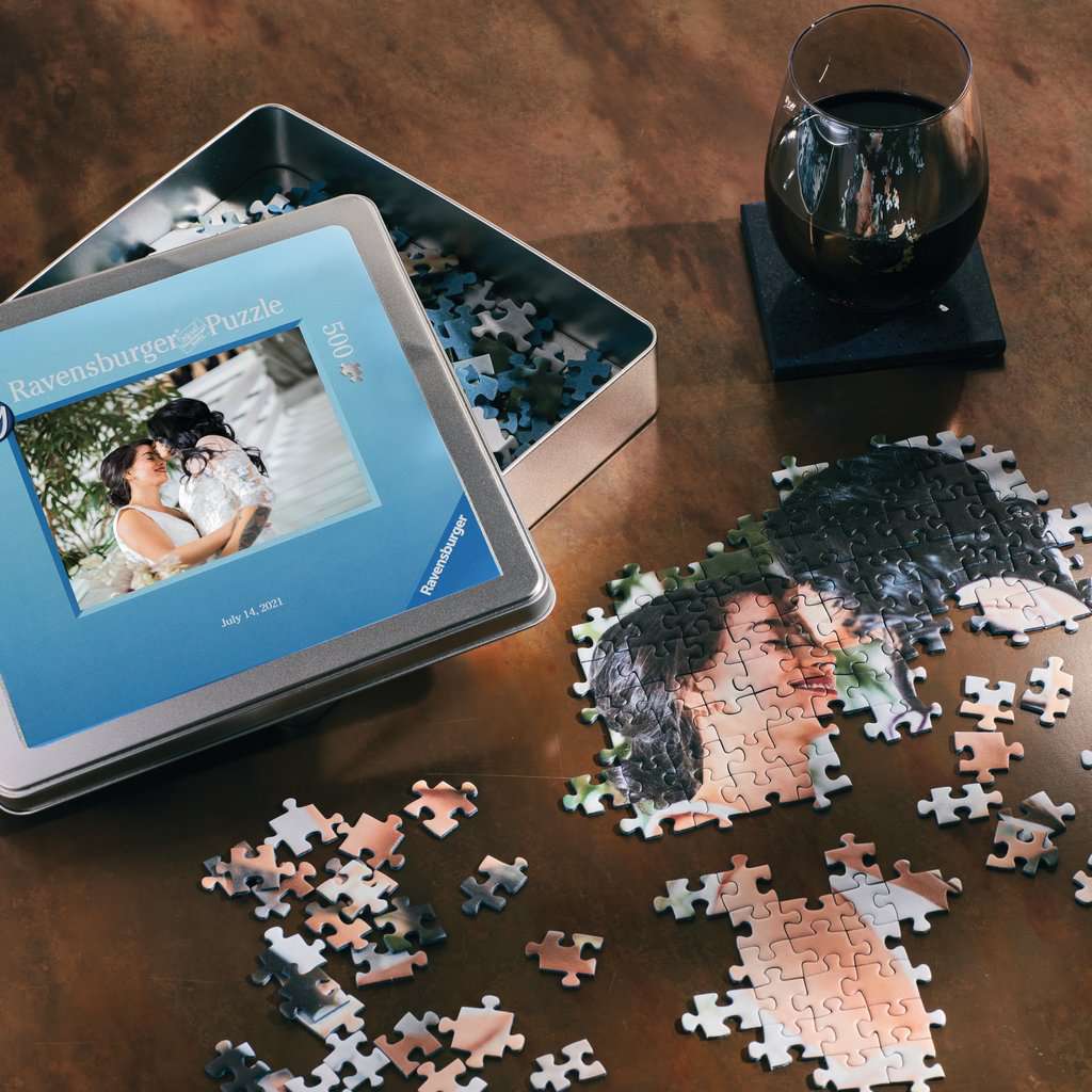 Create Photo Puzzle with Tin, Personalized Kids Gifts