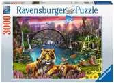 Tigers in Paradise​ Jigsaw Puzzles;Adult Puzzles - Ravensburger