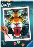 Polygon Tiger Art & Crafts;CreArt Adult - Ravensburger