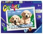 Cute Puppies Art & Crafts;CreArt Kids - Ravensburger