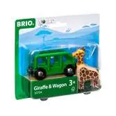 Giraffe & Wagon BRIO;BRIO Railway - Ravensburger
