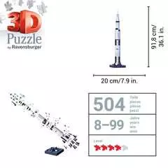 3D Puzzle Apollo Saturn V Rocket - image 5 - Click to Zoom