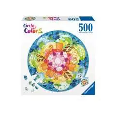 17170 - Puzzles adultes - Puzzle rond 500 pièces - Océan (Circle of Colors)