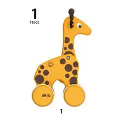 Pull-along Giraffe - image 4 - Click to Zoom
