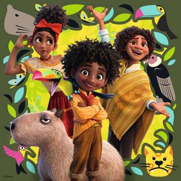 Ravensburger - Puzzle pour enfants - 3x49 pièces - La magie d'Encanto /  Disney Encanto - Dès 5 ans - Puzzle de qualité supérieure - 3 posters  inclus 