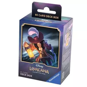 Disney Lorcana TCG: The First Chapter Deck Box - Captain Hook Disney Lorcana;Accessories - image 1 - Ravensburger