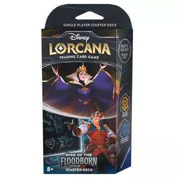 Disney Lorcana: Rise of the Floodborn TCG Starter Deck Amber & Sapphire Disney Lorcana;Starter Sets - image 1 - Ravensburger