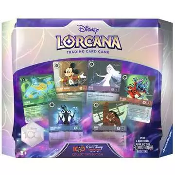 Disney Lorcana TCG: Rise of the Floodborn Disney 100 Collector s Edition Gift Set Disney Lorcana;Gift Sets - image 1 - Ravensburger