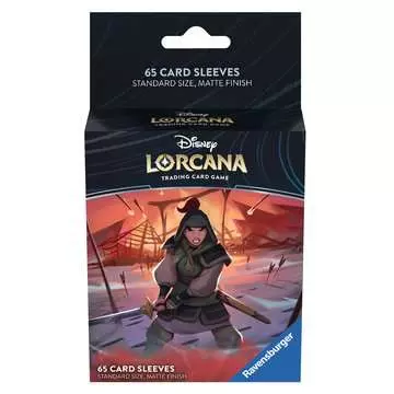 Disney Lorcana TCG: Rise of the Floodborn Card Sleeve Pack - Mulan Disney Lorcana;Accessories - image 1 - Ravensburger