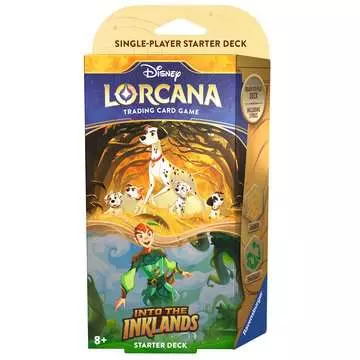 Disney Lorcana: Into the Inklands TCG Starter Deck Amber & Emerald Disney Lorcana;Starter Sets - image 1 - Ravensburger