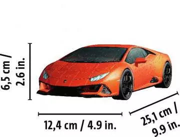 Lamborghini Huracan Evo 3D Puzzles;3D Vehicles - image 5 - Ravensburger