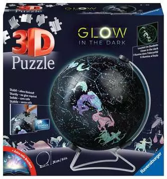 Puzzle-Ball Starglobe with glow-in-the-dark 180pcs 3D Puzzles;3D Puzzle Balls - image 1 - Ravensburger