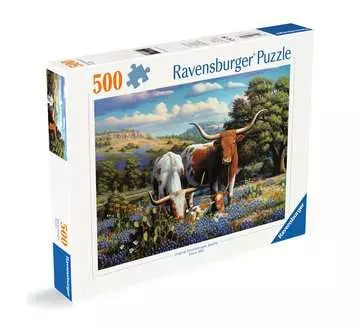 Loving Longhorns Jigsaw Puzzles;Adult Puzzles - image 1 - Ravensburger