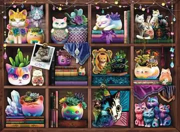 Cubby Cats and Succulents Jigsaw Puzzles;Adult Puzzles - image 2 - Ravensburger