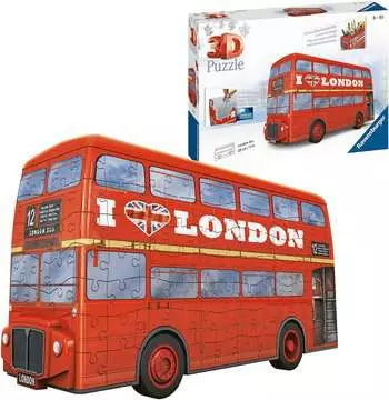 London Bus 3D Puzzles;3D Vehicles - image 3 - Ravensburger