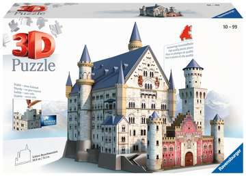 Neuschwanstein Castle, 3D Puzzle Buildings, 3D Puzzles, Products