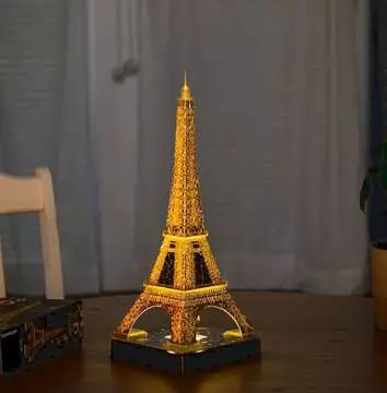 Eiffel Tower by Night 3D Puzzles;3D Puzzle Buildings - image 9 - Ravensburger