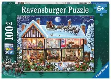 Ravensburger Christmas at Home XXL 100 piece Jigsaw Puzzle Jigsaw Puzzles;Children s Puzzles - image 1 - Ravensburger