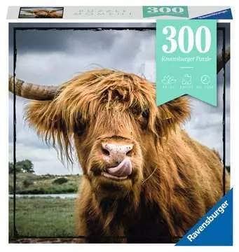 Puzzle Moments: Highland Cattle Jigsaw Puzzles;Adult Puzzles - image 1 - Ravensburger
