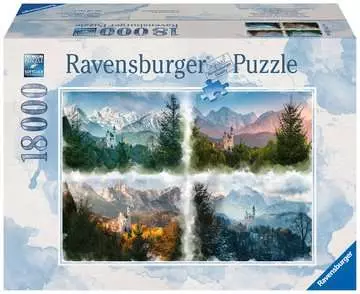 Castle Through the Seasons Jigsaw Puzzles;Adult Puzzles - image 1 - Ravensburger