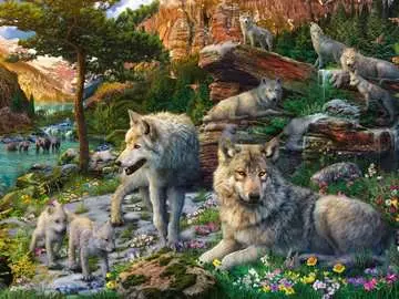 Wolves in Spring Jigsaw Puzzles;Adult Puzzles - image 2 - Ravensburger