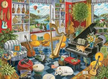 The Music Room Jigsaw Puzzles;Adult Puzzles - image 2 - Ravensburger